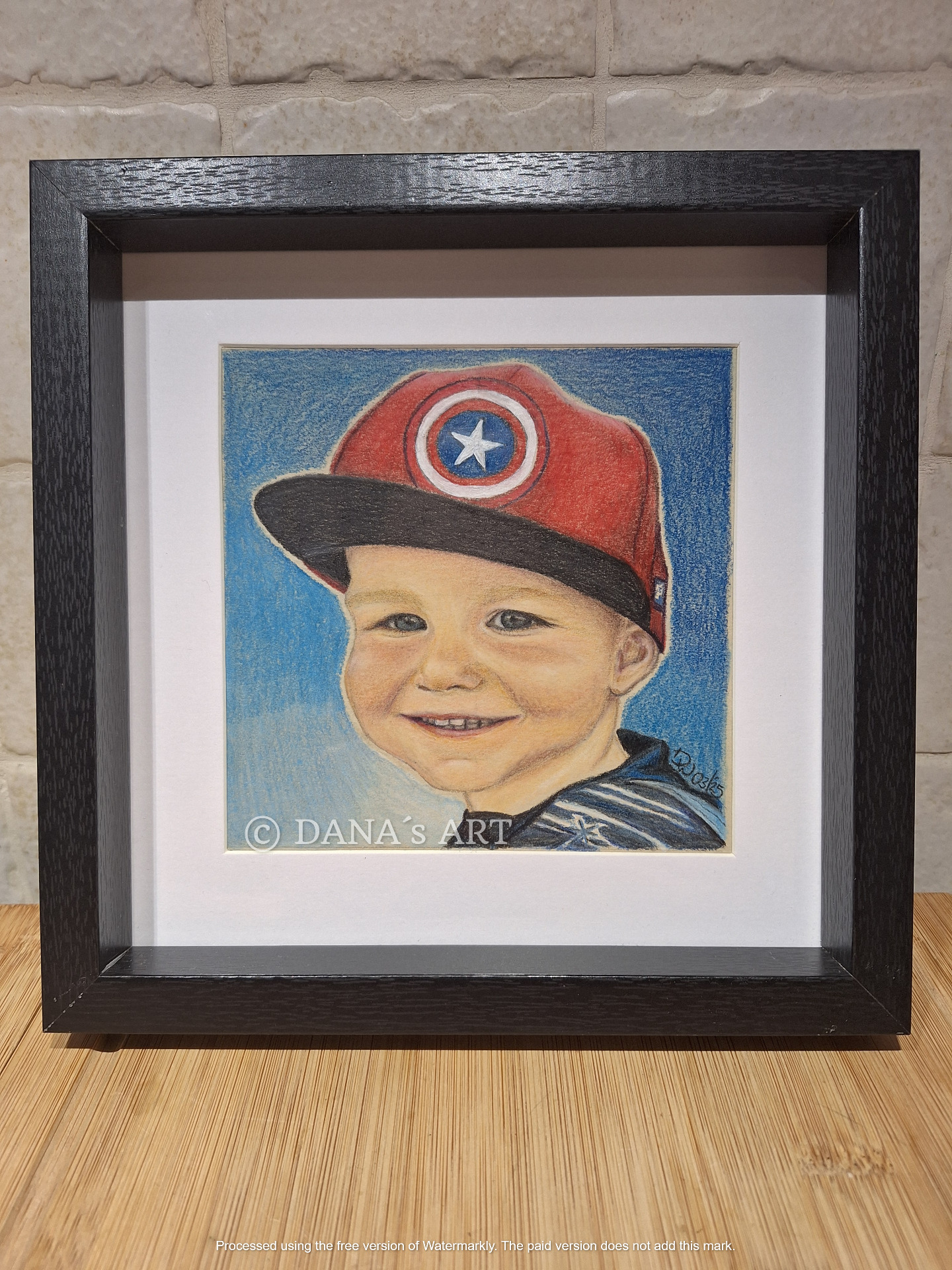 Arne - Polychromos/ Soft Pastell Stifte/ Acryl
